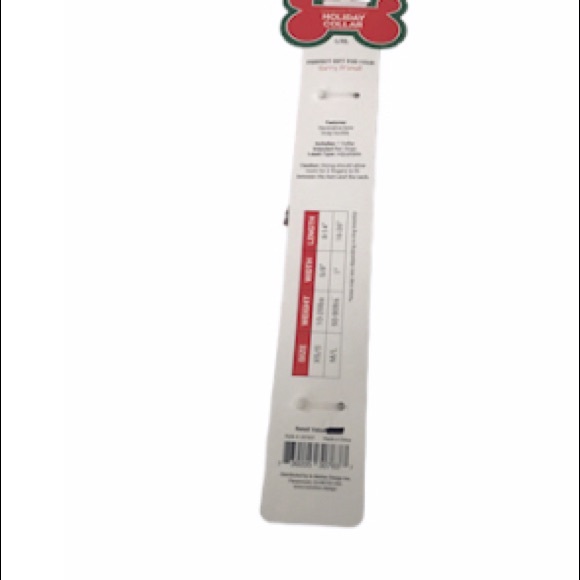 New Plaid Dog Collar & Bow Tie L/XL - Picture 6 of 7